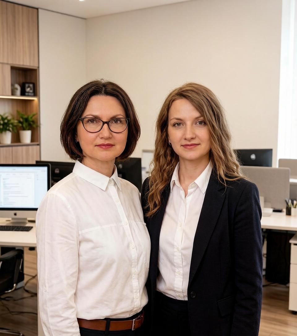 Юлия и Елена — агенты по недвижимости